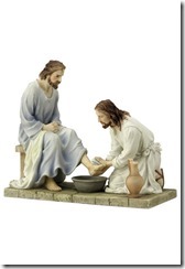 jesus washes feet